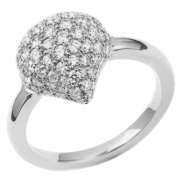 Chopard Pushkin Ladies Diamond Ring 82/3383W For Sale