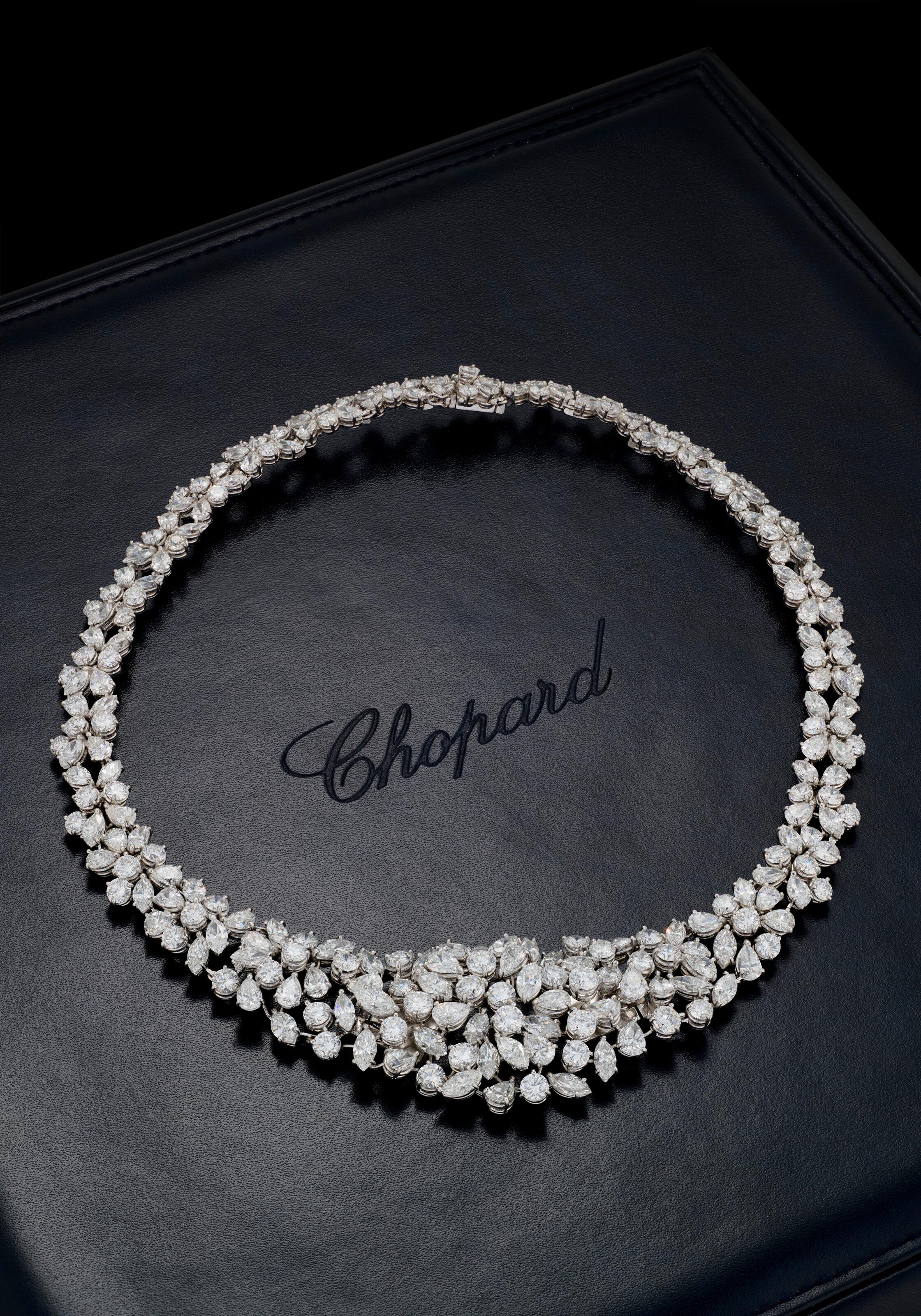 Collana di diamanti Chopard Red Carpet Collection'S In condizioni Nuovo in vendita a Los Angeles, CA