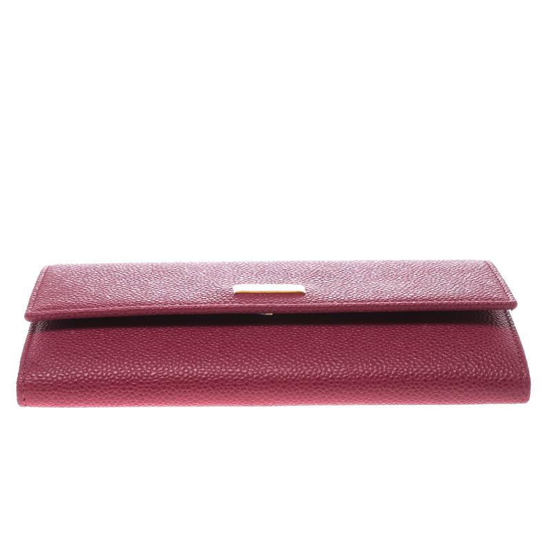 Chopard Red Leather Miss Happy Continental Wallet 2