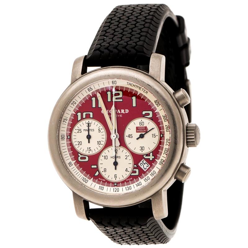 Chopard Red Titanium Mille Miglia Rosso Limited Edition Men's Wristwatch 40 mm