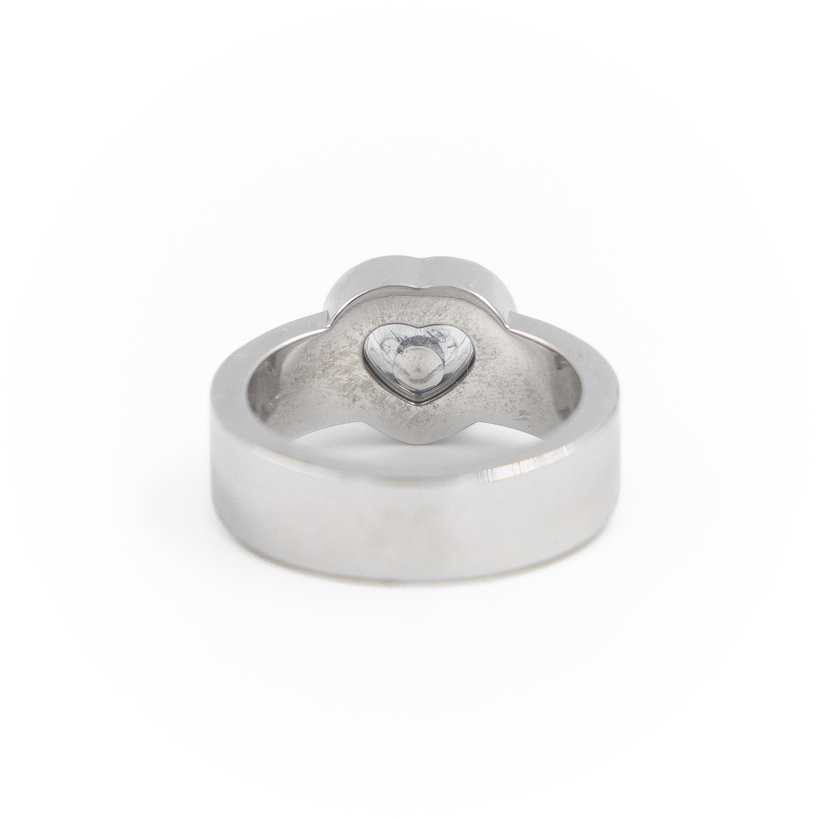 Women's Chopard Ring Happy Diamond White GoldDiamond