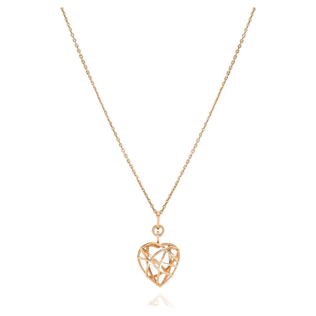 Chopard Rose Gold Guli Heart Pendant