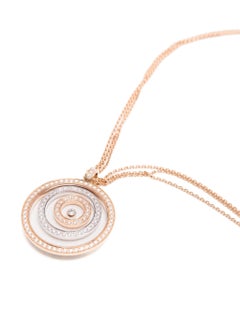 Chopard Rose Gold Happy Spirit Necklace