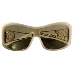 Chopard SCH 029S 9EN CH 294314 Gold Lunettes de soleil femme:: oversized:: made in Italy