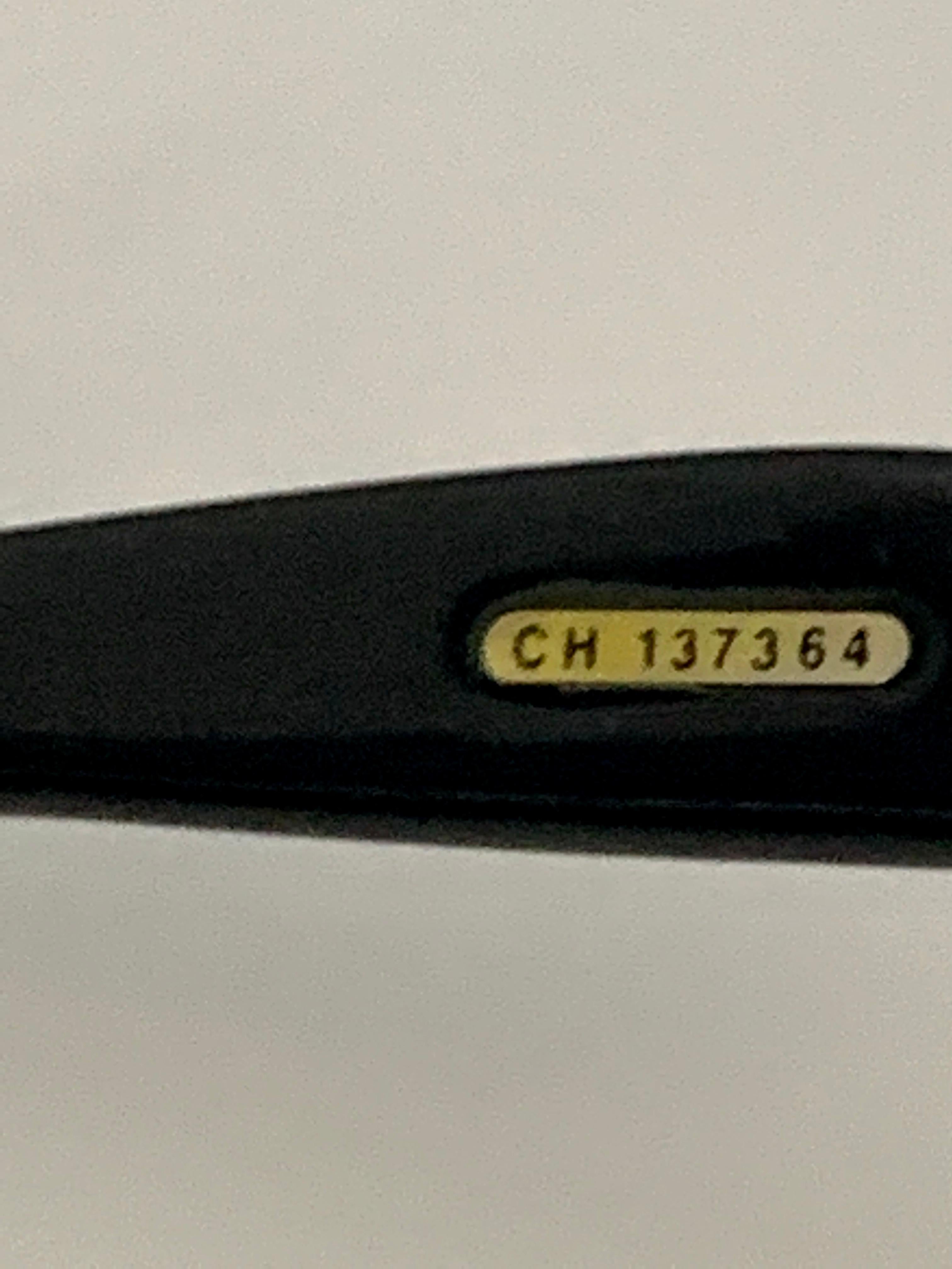 Chopard SCH 638S 0530 Black Women Sunglasses, Oversized, Made in Italy 6