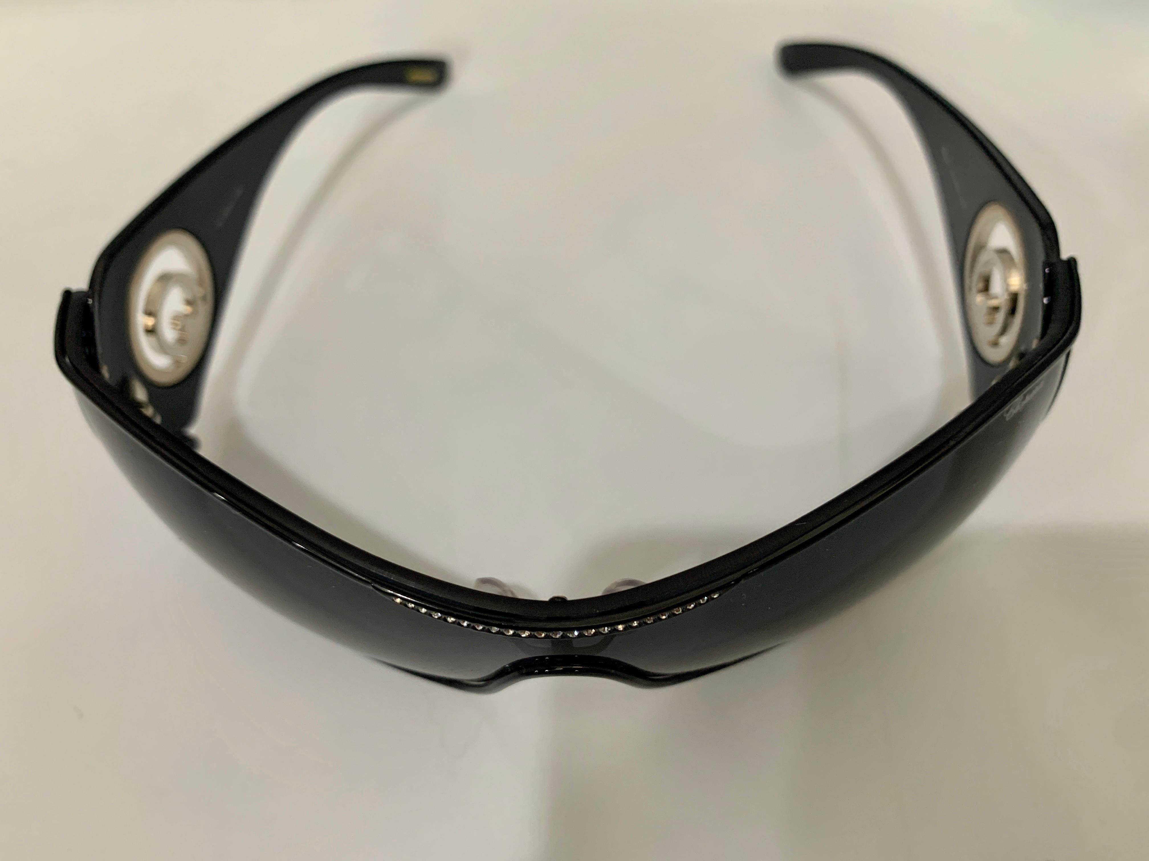 Women's Chopard SCH 638S 0530 Black Women Sunglasses, Oversized, Made in Italy