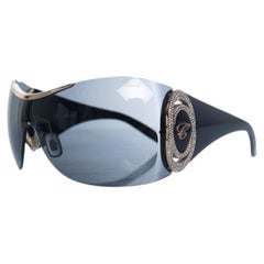Chopard, SCH 748S Crystal shield sunglasses