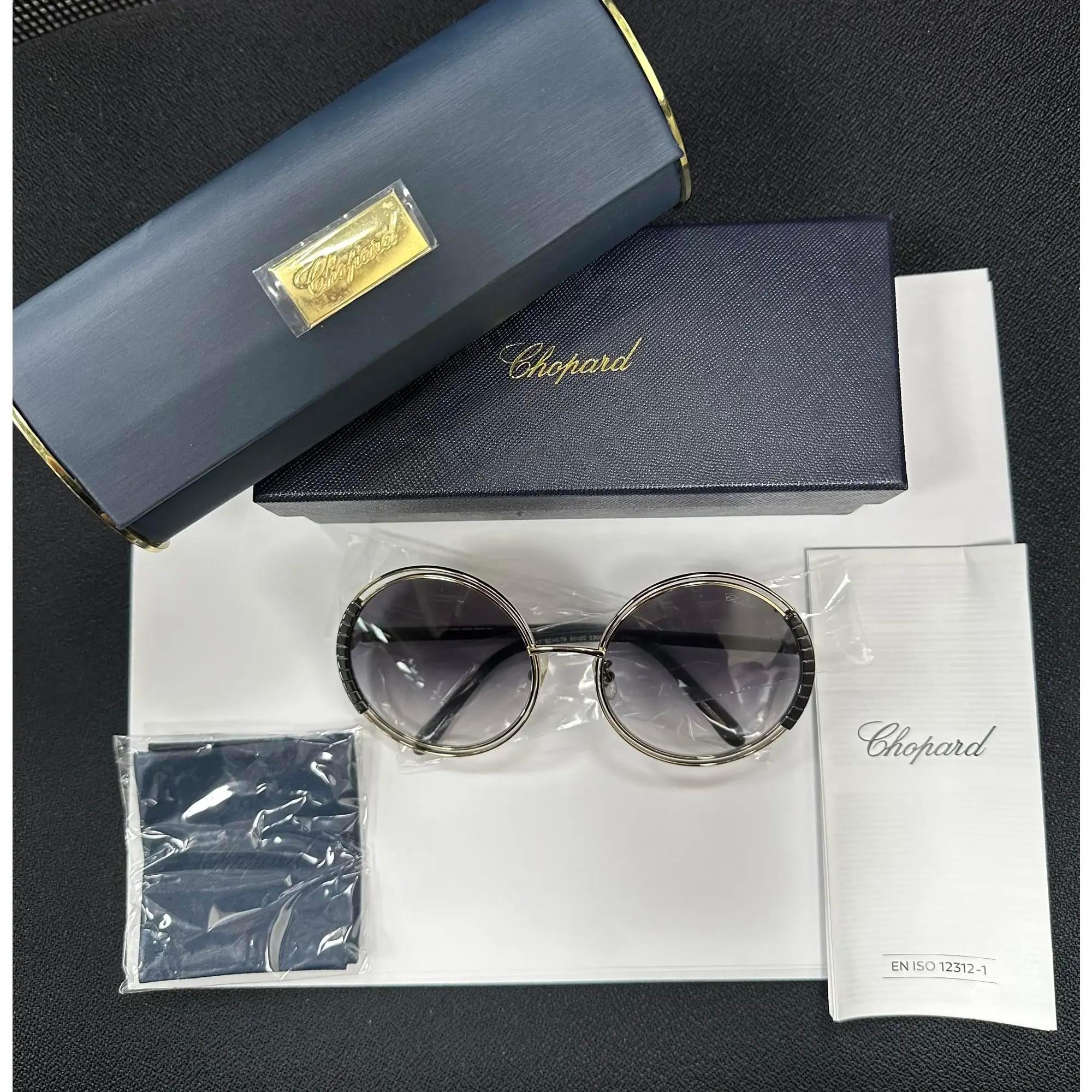 Chopard Shiny Rose Gold Metal With Smoke Gradient Lens Sunglasses 95221-0434 For Sale 1