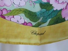 Chopard para Heiando Pañuelo de Seda Flores de Mariposa