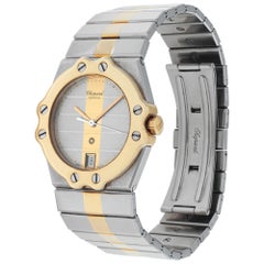 Chopard St. Moritz 8023 Stainless Steel & Gold Wristwatch Ref 8023