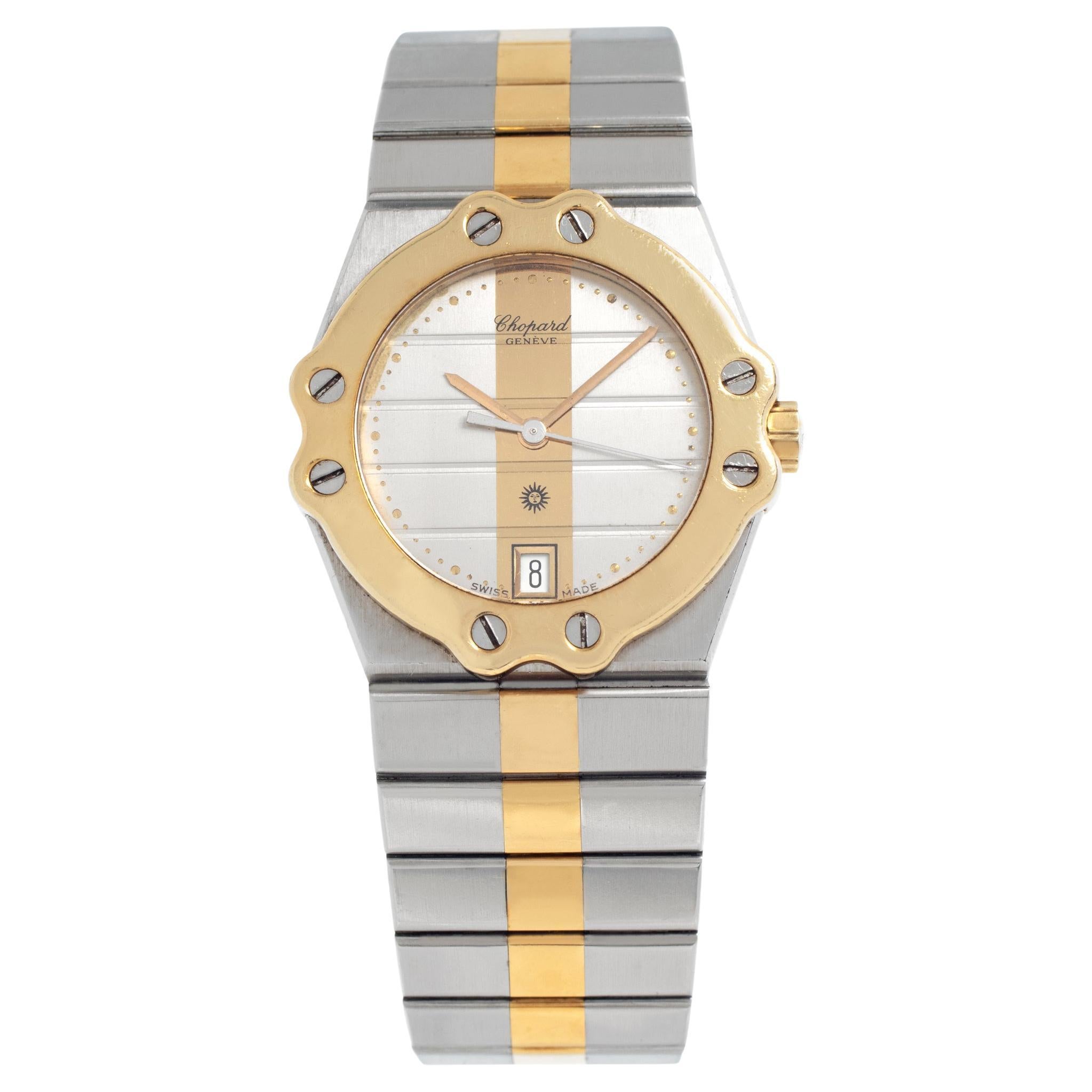 Chopard St. Moritz Gold & Stainless Steel Wristwatch Ref 8023