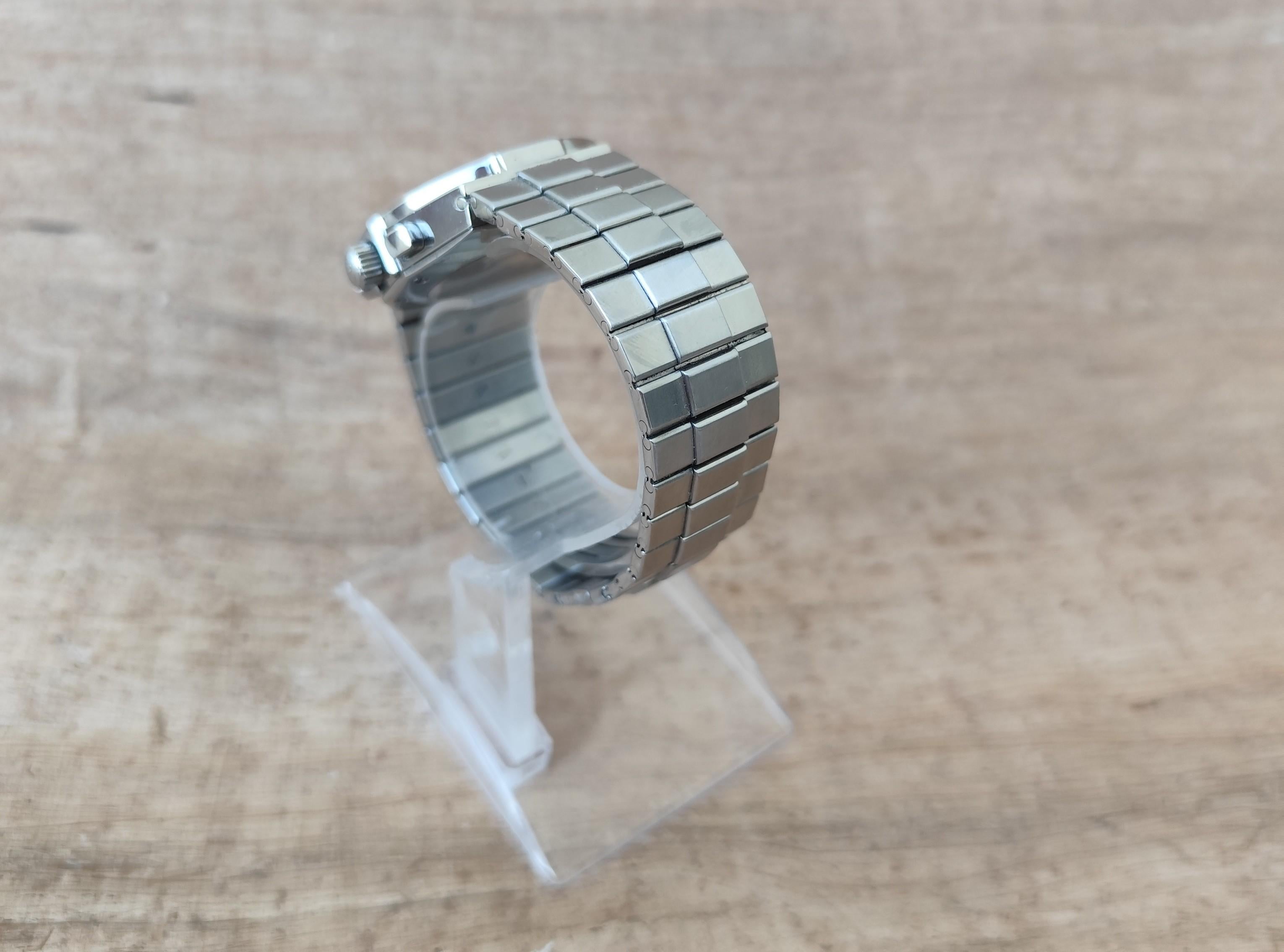 Chopard St. Moritz Cronografo 8333 Automatico Uomo in Steele in vendita 8