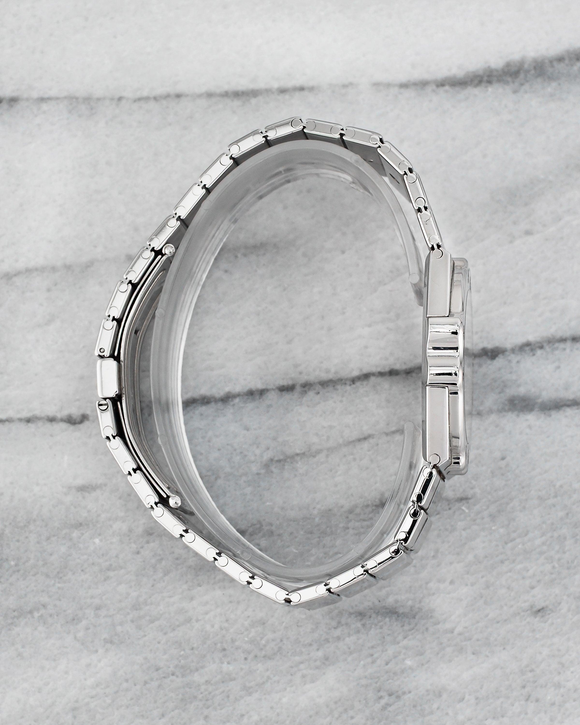 Montre Chopard St. Moritz avec cadran blanc, années 1980 Bon état - En vente à New York, NY