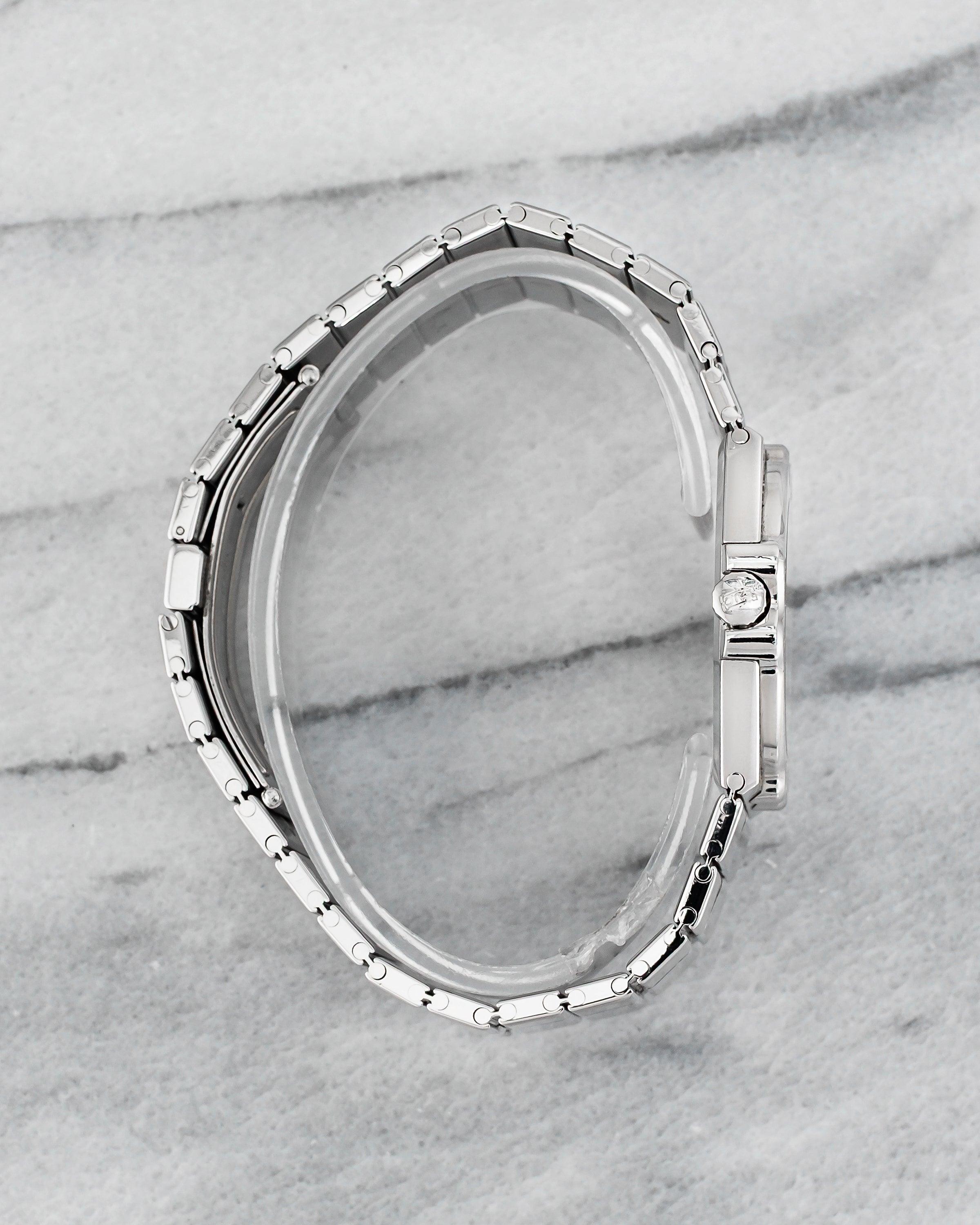 Montre Chopard St. Moritz avec cadran blanc, années 1980 Unisexe en vente