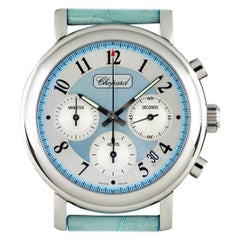 Chopard Stainless Steel Blue Mother of Pearl Dial Mille Miglia Elton John Ltd Ed