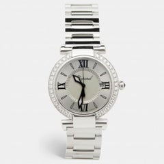 Chopard Orologio da polso da donna in acciaio inossidabile con diamanti Imperiale 388532-3002 36 mm