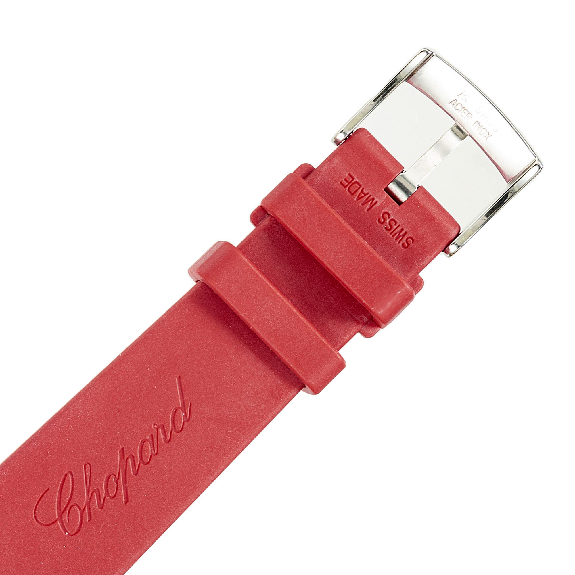 Chopard Stainless  Orologio da polso Happy Fish Sport in acciaio con diamanti e zaffiri in vendita 2