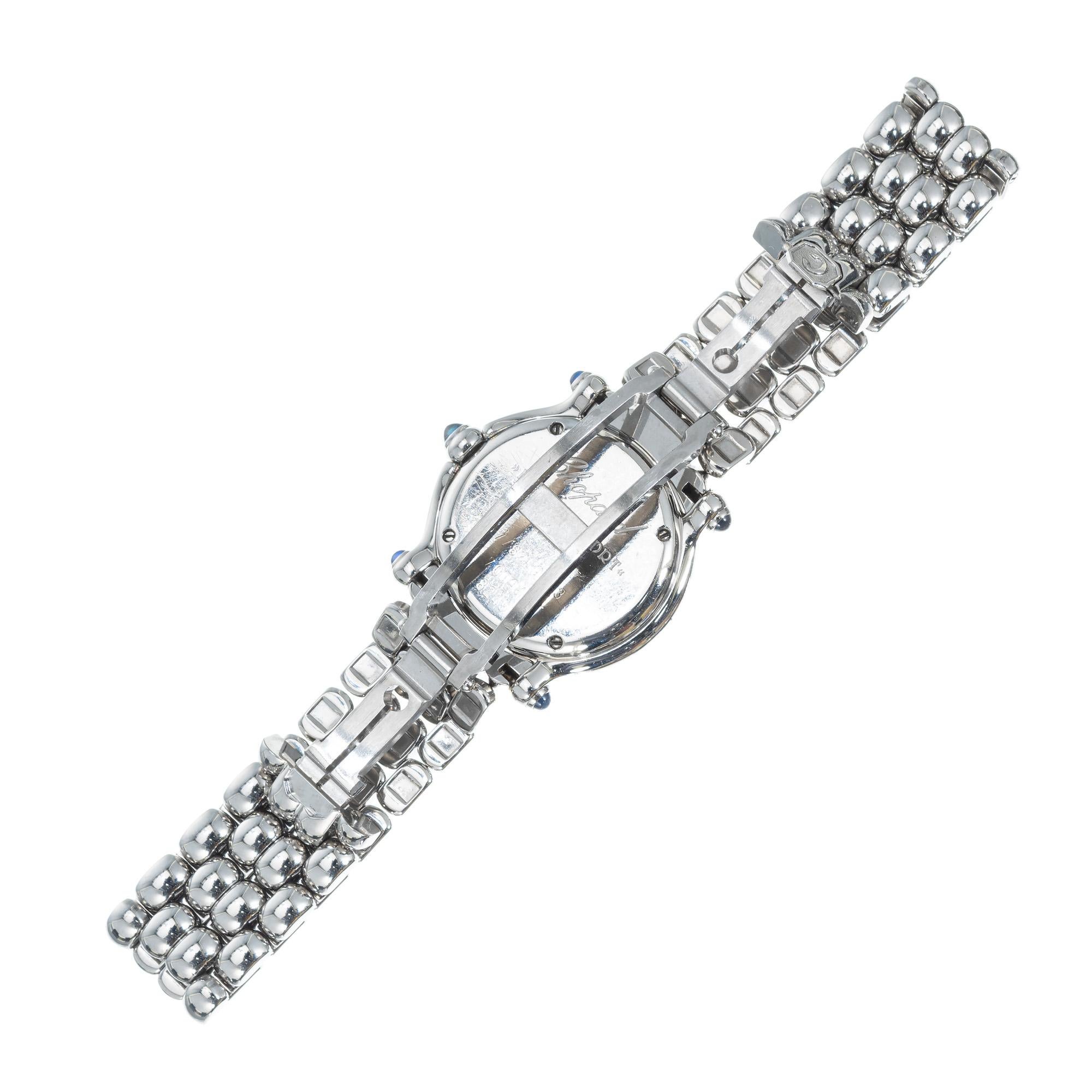 Women's Chopard Stainless Steel Happy Diamond Ladies Wristwatch