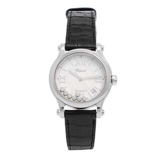 Chopard Lady's Stainless Steel and Diamond Happy Sport Snowflake ...