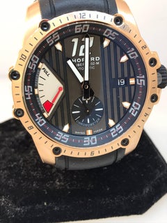 Chopard Superfast Power Control 18k Rose Gold Automatic Mens Watch 16/1291 New