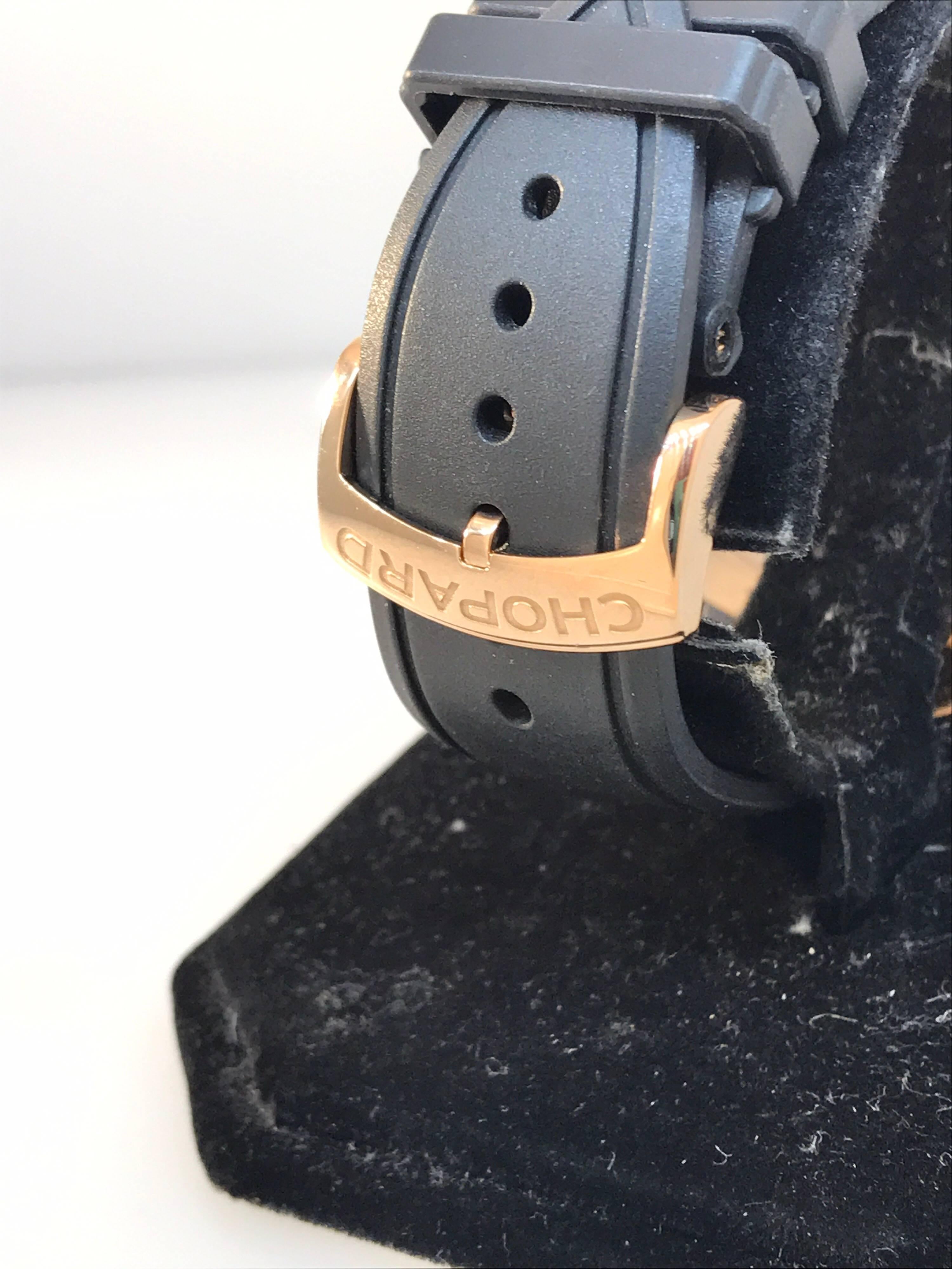 Chopard Superfast Power Control 18k Rose Gold Automatic Mens Watch 16/1291 New For Sale 1