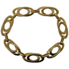 Chopard Swiss 18k Rose Gold Link Bracelet Vintage