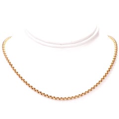 Chopard Teddy Bear Happy Diamonds Collier pendentif en or jaune