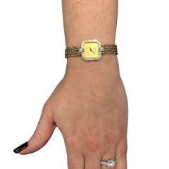 Chopard Tiffany & Co. Ladies Yellow Gold Diamond Manual Wristwatch