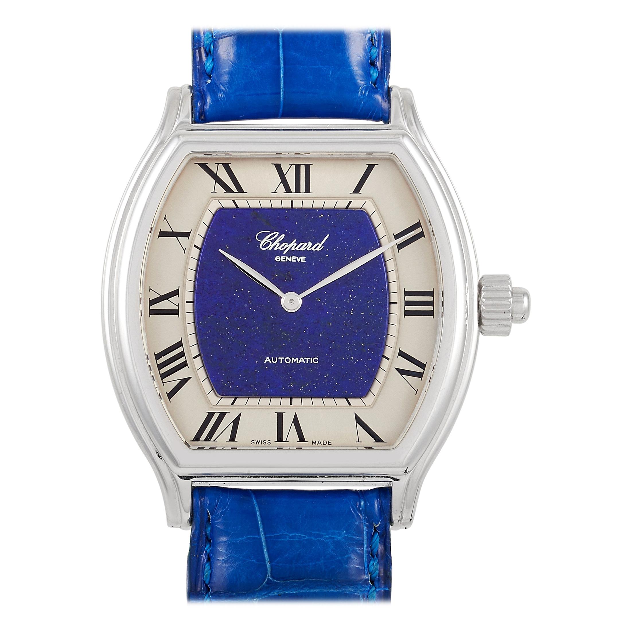 Chopard Tonneau Concealed Erotic Automatic White Gold Watch 16/2254/478