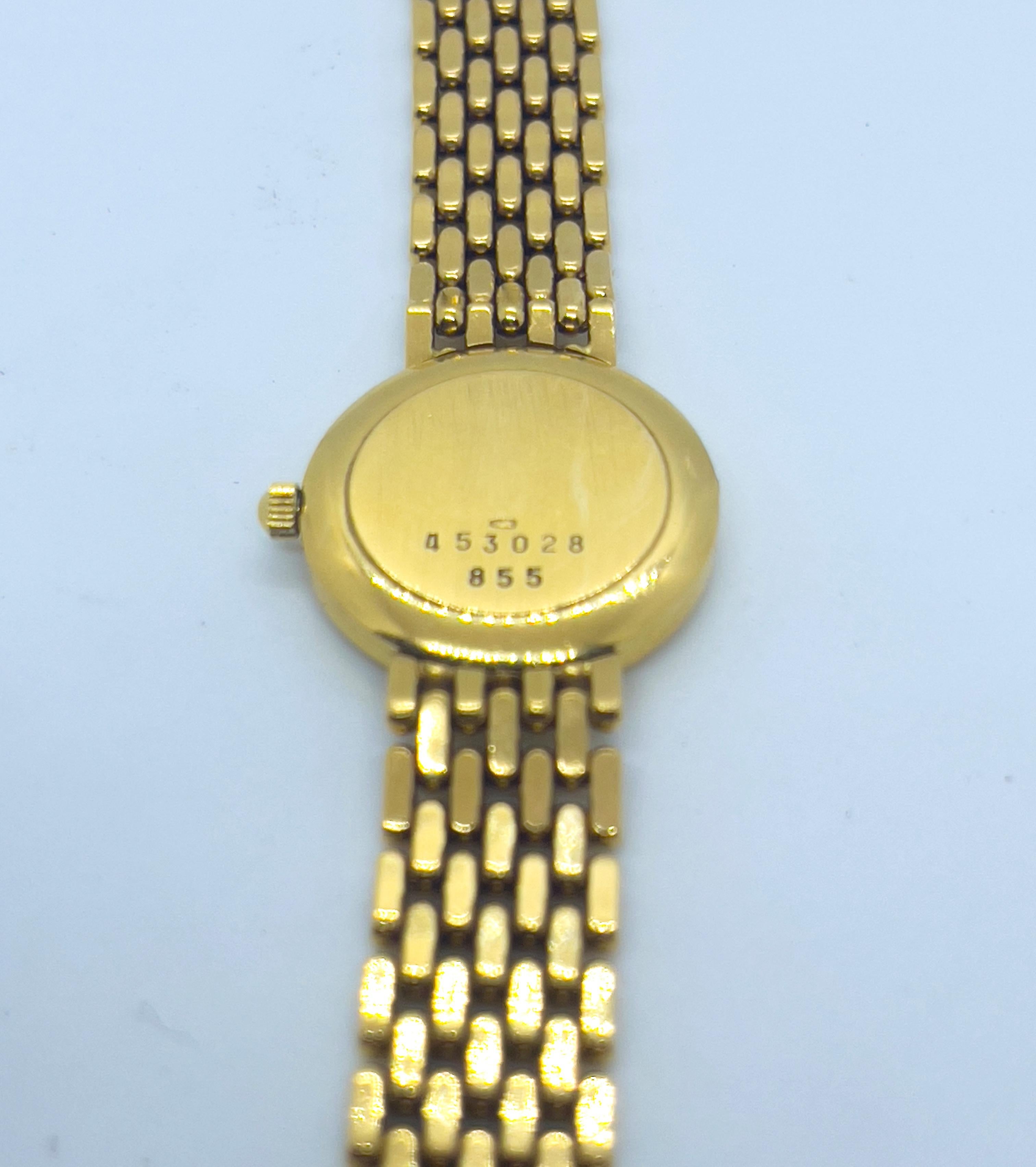 Chopard Vintage Classic Lady Watch Or jaune 18 carats Excellent état - En vente à Geneva, CH