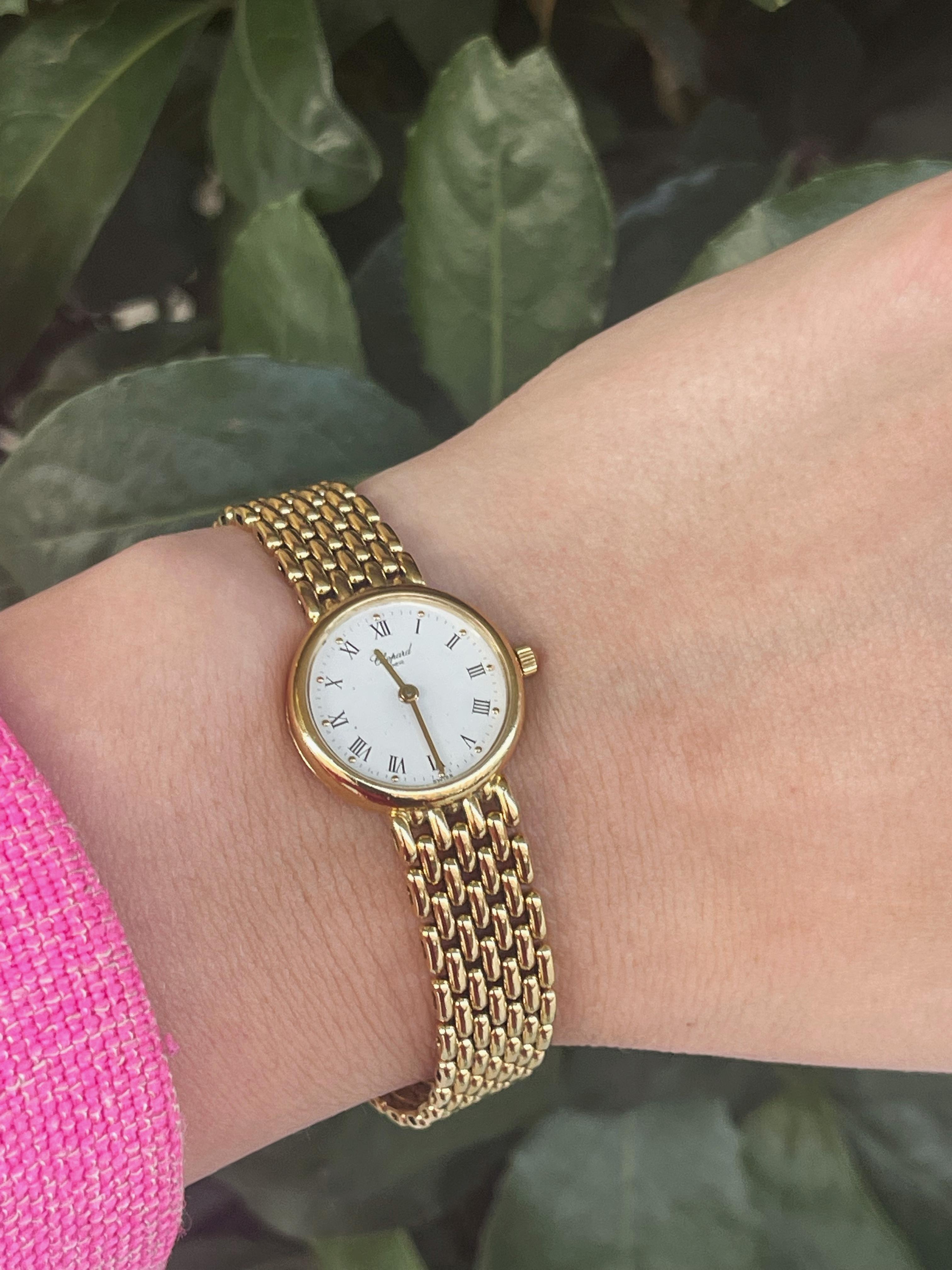 Chopard Vintage Classic Lady Watch Or jaune 18 carats Pour femmes en vente