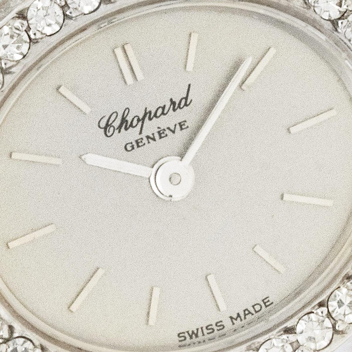 Chopard Vintage Cocktail Watch White Gold Diamond Set 5099/1 1