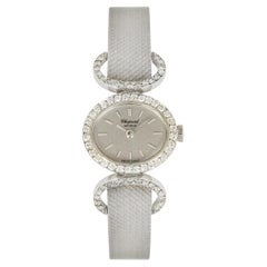 Chopard Vintage Cocktail Watch White Gold Diamond Set 5099/1