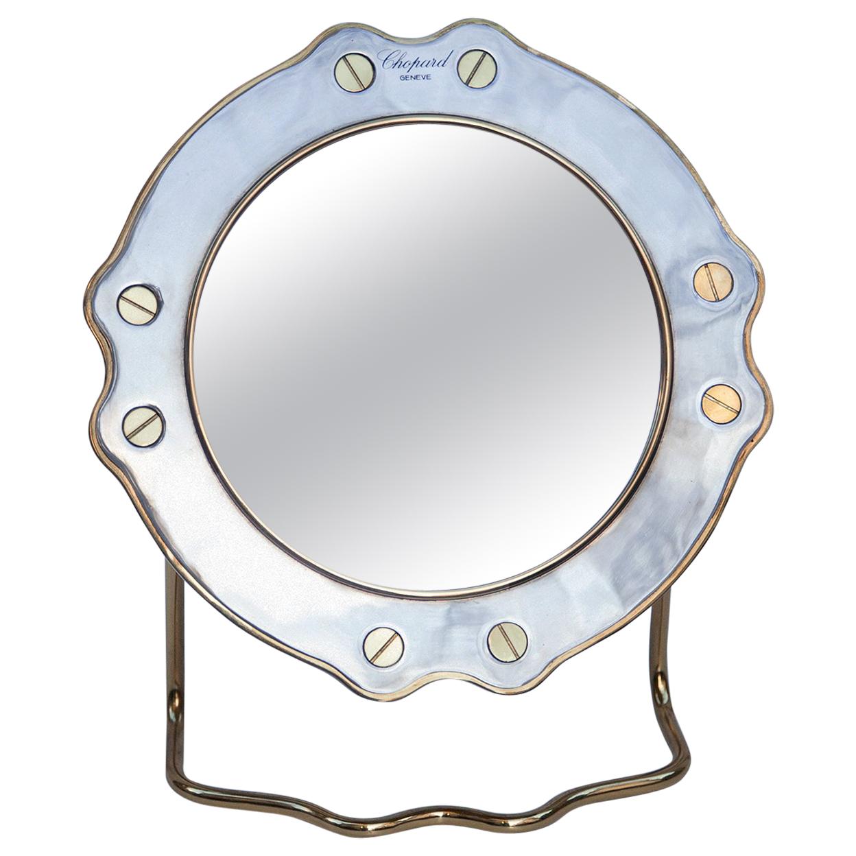 Chopard Vintage Vanity Mirror St.Moritz For Sale