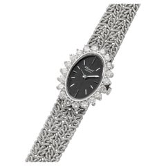 CHOPARD Vintage watch in white gold and diamonds