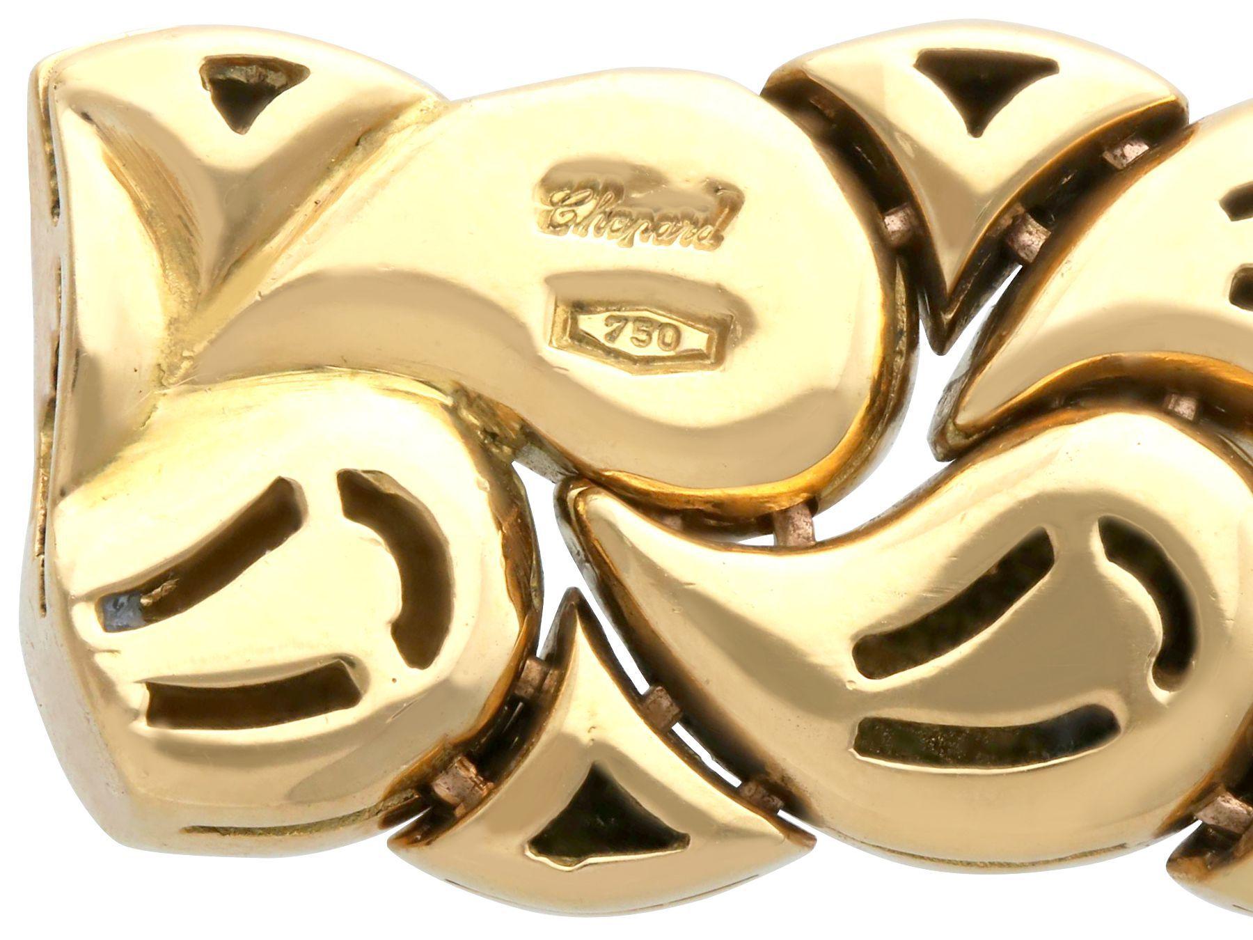 Casmir-Armband aus 18 Karat Gelbgold von Chopard im Angebot 6