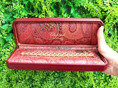 Vintage Swiss 18k Yellow Gold Casmir Bracelet by Chopard Circa 1990