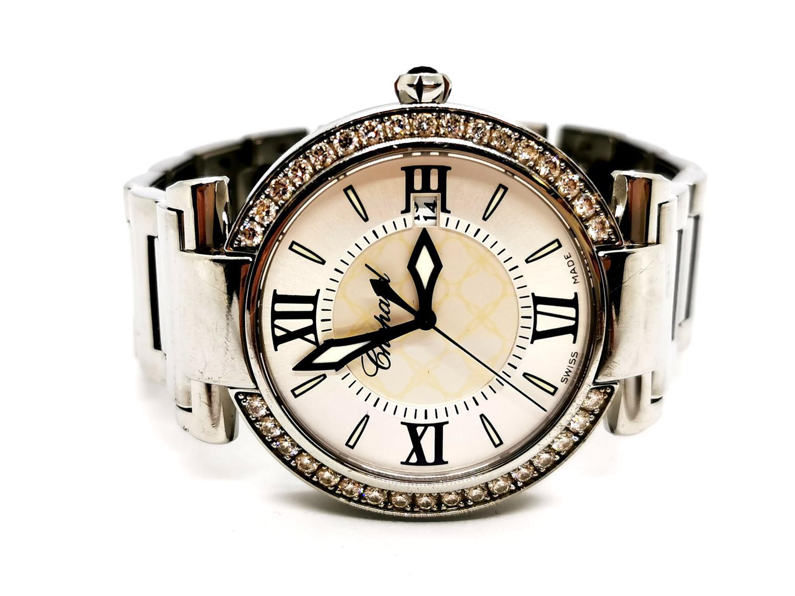 Women's Chopard Watch Imperiale Steel Diamond