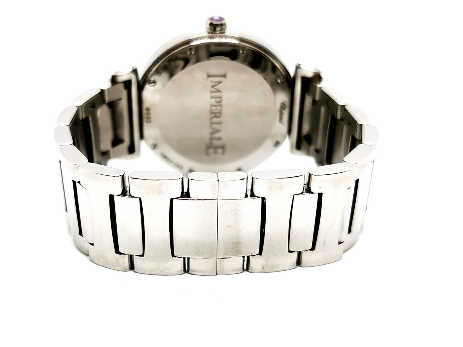 Chopard Watch Imperiale Steel Diamond 2