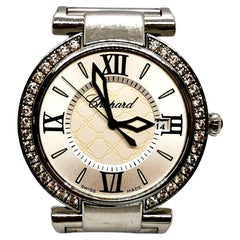 Chopard Montre Imperiale en acier et diamants