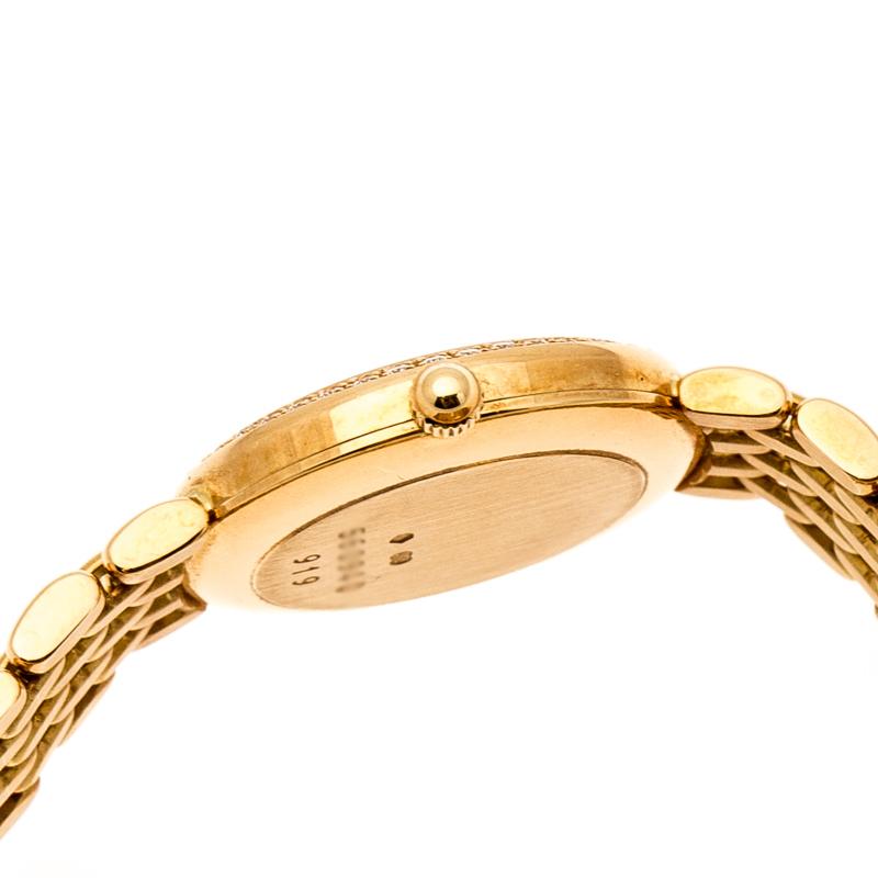 Chopard White 18K Yellow Gold Classic 105911001 Women's Wristwatch 32 mm 2