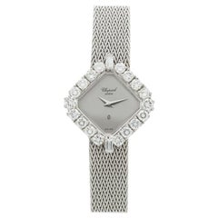 Chopard Orologio da sera 5161 in oro bianco 18 carati e diamanti