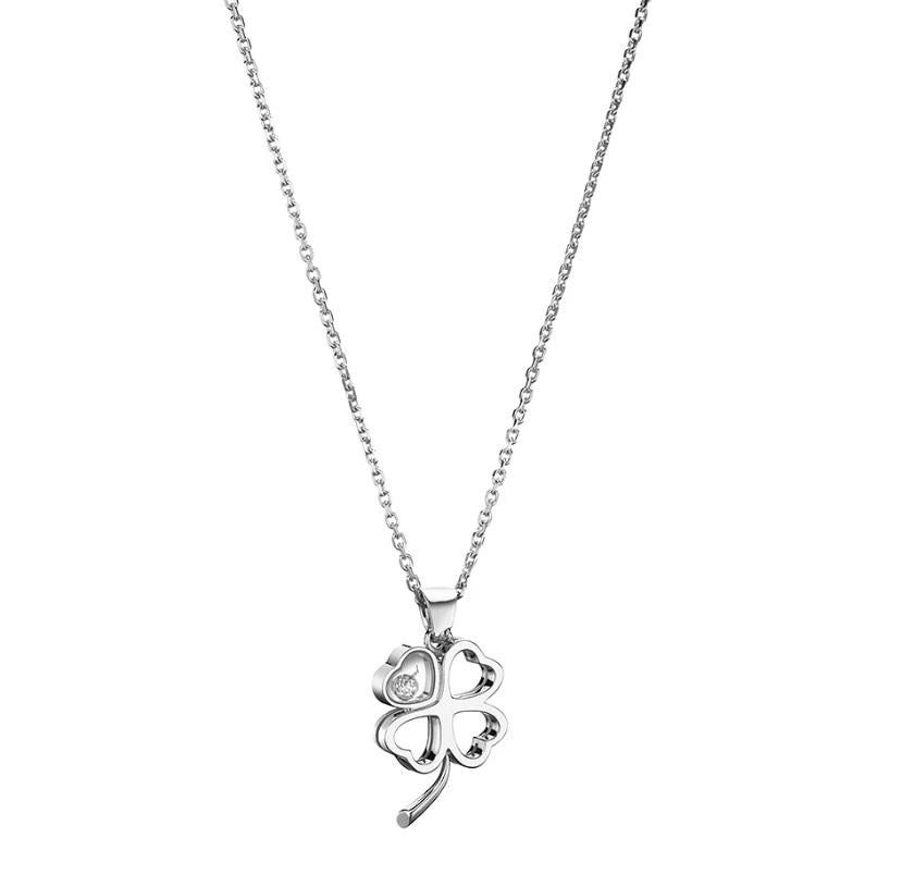 chopard letter necklace