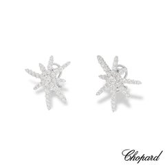 Pendientes de diamantes Chopard de oro blanco 84/6525-1001