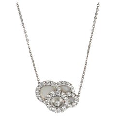 Chopard Collier Happy Dreams en or blanc et diamants