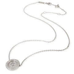 Chopard White Gold Diamond Happy Spirit Pendant