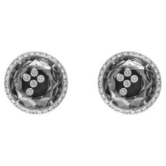 Chopard White Gold Happy Diamonds Earrings 84/6169-1001