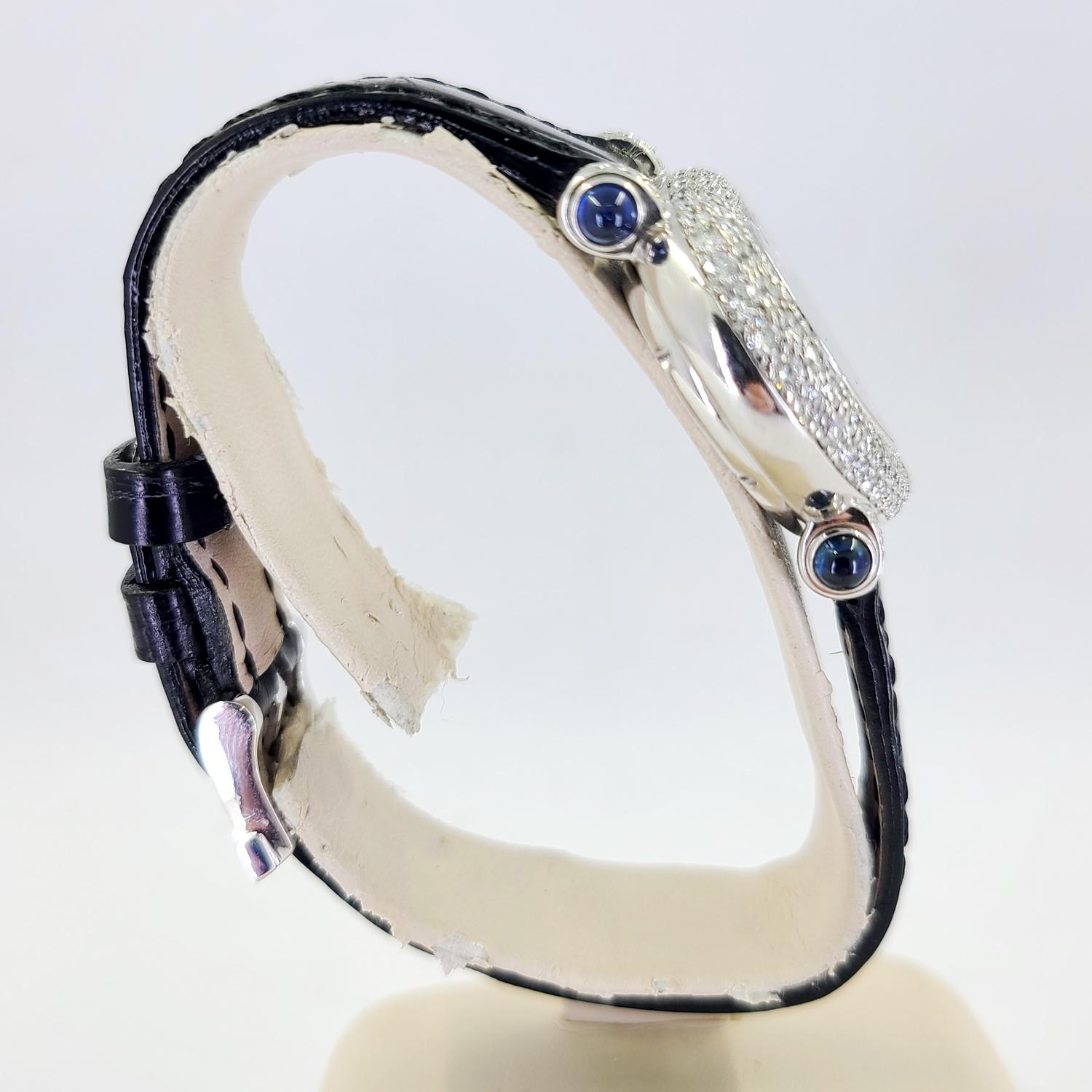 Women's Chopard White Gold Happy Diamonds Heart Wristwatch
