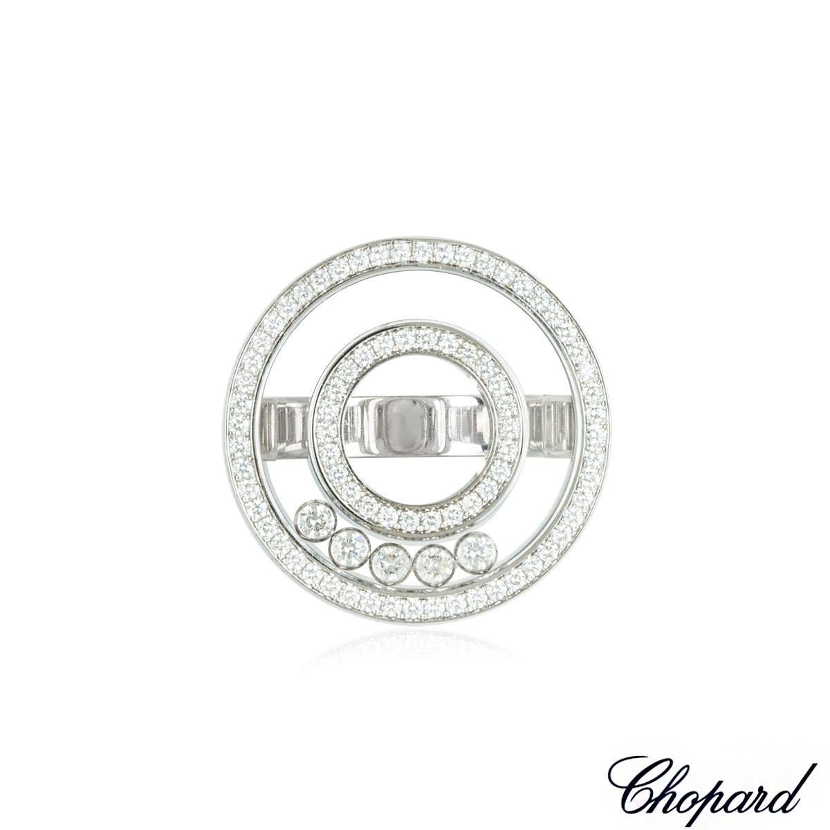 Happy Diamonds Ring aus Weißgold von Chopard 82/6244-020 (Rundschliff) im Angebot