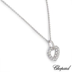 Chopard White Gold L'heure Du Diamant Pendant 799417-1001